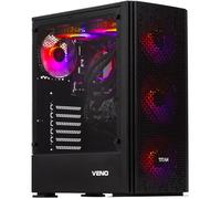 Veno Scorp Gaming PC: AMD Ryzen 5 5500 CPU | NVIDIA GeForce RTX 4060 Ti 8GB GDDR6| 16GB 3200MHz |240MM Liquid Cooling| Asus 520 | 256GB NVME | Titan 6| Windows 11