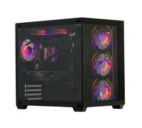 Veno Scorp Gaming PC AMD Ryzen 5 5500 Processor Nvidia RTX 3050 6GB Graphics Card -16GB 3200MHz Ram - 1TB NVMe SSD - 550W PSU - Windows 11 - WiFi - Nemesis Black 4