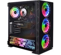 Veno Scorp Gaming PC - AMD Ryzen 5 5500 Processor, Nvidia RTX 3050 8GB Graphics Card, 16GB 3200MHz Ram, 1TB HDD & 512GB NVMeSSD, 500W PSU, Windows 11, WiFi, Neonzilla RGB.