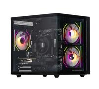 Veno Scorp Gaming PC AMD Ryzen 5 5600 Processor Nvidia RTX 3050 6GB Graphics Card - 32GB 3200MHz Ram - 1TB NVMe - 550W PSU - Windows 11 - WiFi - Mini Nemesis 3 Black