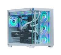 Veno Scorp Gaming PC AMD Ryzen 7 5700X Processor Geforce Nvidia RTX 5060 8GB Graphics Card - 16GB 3200MHz Ram - 1TB NVMe SSD - 650W PSU - Windows 11 - WiFi - Nemesis White Case - Liquid Cooling