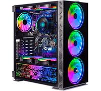 Veno Scorp Gaming PC Desktop Computer: i7-4770 3.90Ghz - 16GB RAM - GT 1030 2GB - 256GB SSD - 1TB HDD - 500W 80+ PSU - NeonZilla 8 ARGB Gaming Case - WIFI - Windows 11
