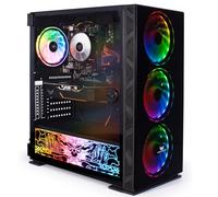 Veno Scorp Gaming PC Desktop Computer: i7-4770 3.90Ghz - 16GB RAM - GT 730 2GB - 256GB SSD - 1TB HDD - 500W 80+ PSU - NeonZilla 8 ARGB Gaming Case - WIFI - Windows 11