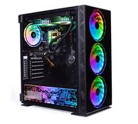 Veno Scorp Gaming PC - Intel Core i5 12400F, Nvidia GTX 1650 4GB,16 GB DDR4 RAM, 256 GB SSD, 500W 80+ Bronze, Neonzilla 4 Fan ARGB,Wi-Fi, Liquid Cooling, Windows 11.