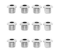 VENOAL 3X Guitar Tuner Conversion Bushings Adapter Ferrules Nickel Plating with Nice Plastic Shell for 10mm Peghead Holes