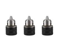 VENOAL 3X Key Type 1.5-13mm Capacity B16 Tapered Bore Drill Chuck