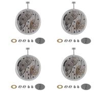 VENOAL 4X Watch Accessories Seagull ST3601 Homemade 6497 Movement Fine Tuning Manual Up-Chain Two-Pin Semi-Mechanical Movement