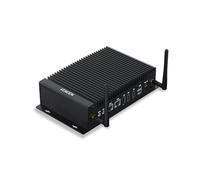 VENOEN Fanless PC industrial Mini PC Core i3 10110U, 8GB RAM 256GB SSD Mini Desktop Coumpter Win 11 Pro, Dual HD + DP 4K Triple Display, 2xRS232/485 COM, 2xRJ45 LAN, GPIO, 6xUSB, Wifi, BT 4.2