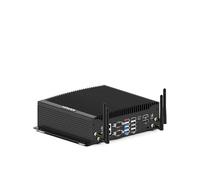 VENOEN Industrial PC Fanless Mini PC Win 11 Pro i5 10210U,8GB RAM 256GB M.2 SSD Small Desktop Computers, HD EDP Type-C 4K Triple Display, 6 * RS232/RS485 COM, 2*LAN, 8*USB, GPIO, WiFi/BT4.2, VESA