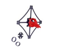 Venom-114 Venom-118 Frame Kit 3inch 75MM Propeller FPV RC Racing Toothpick For 1104 1106 1202 1204 1206 Brushless Motor(Venom-118 Yellow)