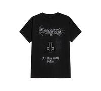 Venom - At War With Satan - T-Shirt - black - M - 100% Cotton M