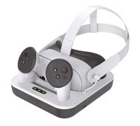 Charging Dock and Rechargeable Battery Packs for Meta Quest 3S Venom White One Size
