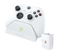 Venom Charging Dock with Rechargeable Battery Pack - White (XBOX Series X & S / Xbox One)