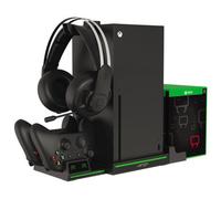 Venom Charging Stand For Xbox Series X With Twin Controller Charging Dock, Rechargeable Battery Packs & Game Storage