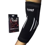 Venom Elbow Brace Compression Sleeve - Elastic Support, Tendonitis Pain, Tennis Elbow, Golfer's Elbow, Arthritis, Bursitis, Basketball, Baseball, Football, Golf, Lifting, Sports, Men, Women (XL)
