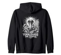 Venom Guardians The Temple Cobra Snake Zip Hoodie