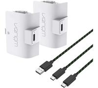 Venom High Capacity 1100Mah Rechargeable Battery Twin Pack - White (Xbox Series