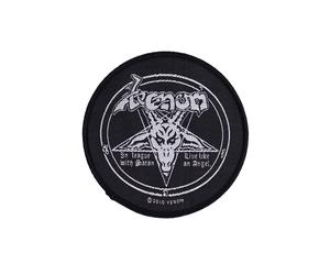 Venom - In League With Satan - Patch - black - Onesize - 100% Polyester Onesize
