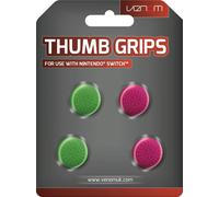 Venom Joy Con & Pro Controller Thumb Grips - Pink / Green (Nintendo Switch)