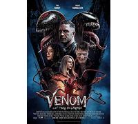 Venom Let There Be Carnage (2021) Movie Poster Framed or Unframed Glossy Poster (A4 - 210 × 297 mm Unframed)