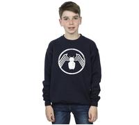 Venom Logo Emblem Sweatshirt Marvel Navy 9 Years