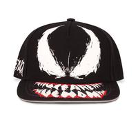 Venom Mask Glow-in-the-Dark Novelty Cap, Black (NH654743VEN) Marvel Multi Standard