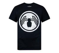 Venom Mens Distressed Logo T-Shirt NS5277