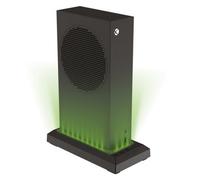 Venom Multi-Colour LED Light-up Console Stand - Black (Xbox Series S) | xbox series s console stand, multi colour LED light up base, vertical stand, USB powered, black