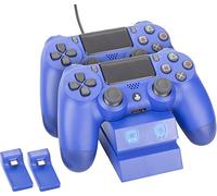 Venom PlayStation 4 Twin Charge Docking Station - Red (PS4)