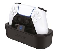 Venom PS5 Controller Turbo Charging Dock | Fast DualSense & Edge Charger with LED Indicator | Quick Charge Station with Smart Protection