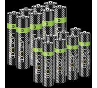 Venom Rechargeable AA / AAA Batteries - High Capacity (Includes 8 x AA plus 8 x AAA) in Black | Size: 17 Pack Venom Black 17 Pack