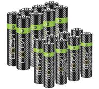 Venom Rechargeable AA & AAA Battery Multipack (includes 8 x AA plus 8 x AAA) - 2100mAh / 800mAh - 1.2V NiMH