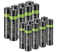 Venom Rechargeable AA & AAA Battery Multipack (includes 8 x AA plus 8 x AAA) - 2100mAh / 800mAh - 1.2V NiMH