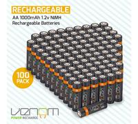 Venom Rechargeable Aa Batteries (100-Pack)