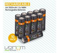 Venom Rechargeable AA Batteries (10-Pack)
