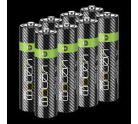 Venom Rechargeable AA Batteries - High Capacity 2100mAh (8-Pack) in Black | Size: 8 Pack Venom Black 8 Pack