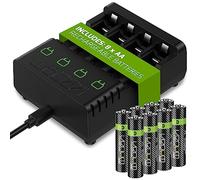Venom Power Recharge - Charging Station plus 8 x AA 2100mAh Rechargeable Batteries