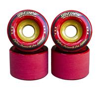 Venom Sideshow Skateboard Wheels 70 mm 83a - Colour Red