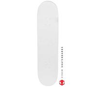 Venom Skateboards Plain Skateboard Deck Maple Wood Stain Blank Skate Board Decks 7ply Natural/Blue/Black/Gold 7.75/8/8.25 Skateboards for Kids/Teenage/Boys/Girls Adults Beginners -Matt White-8.0"