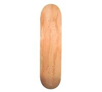 Venom Skateboards Plain Skateboard Deck Maple Wood Stain Blank Skate Board Decks 7ply Natural/Blue/Black/Gold 7.75/8/8.25 Skateboards for Kids/Teenage/Boys/Girls Adults Beginners - Natural - 8.0"