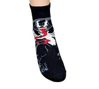 Venom Socks Face Attack Marvel Black - 39-42