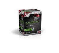 Venom Steel Medline VEN6025 Latex Gloves, Splash Protection, Blue (Pack of 30)