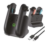 Venom Switch 2 Joy-Con Magnetic Charging Dock (Nintendo Switch 2) | switch 2 joy con charging dock, magnetic charger, charges four controllers, LED indicator, desk stand