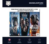 VENOM TRILOGY 3 MOVIE DVD COLLECTION PART 1 2 3 FILM LAST DANCE LET THERE BE CAR