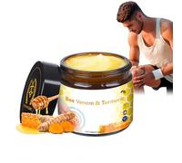 Venom Turmeric Cream - Bee Venom Skin Treatment Cream - Body Moisturiser for Relaxing & Nourishing - Fast-Absorbing Body Creams for Women - Professional Bee Venom Repair Cream for All Skin Types 60G