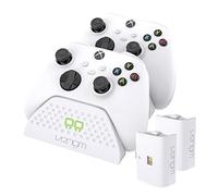 Venom Twin Charging Dock with 2 x Rechargeable Battery Packs - White for Xbox Series X & S/Xbox One
