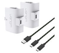 Venom Xbox Controller Rechargeable Battery Twin Pack - White (Xbox Series X & S/Xbox One)