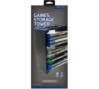 Venom Game and Media Storage Tower | games storage tower, blu ray rack, holds up to 12 games, universal console shelf, desk or floor standing