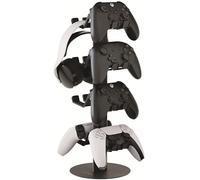 Venom Universal Headset & Controller Stand | 4-Tier Adjustable Metal Organiser for Controllers or Headsets | Gaming Storage Rack for PlayStation, Xbox, Nintendo Switch