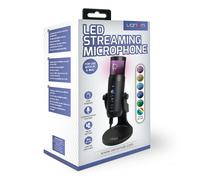 Venom USB Cardioid Streaming Microphone with LED Light Mesh Grill (PC)